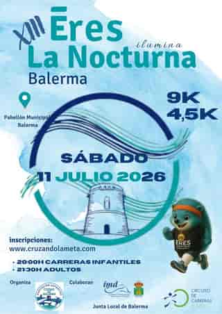 XIII ERES ENERGIA La Nocturna Ciudad de Balerma 2026 en Balerma (9km, 4.5km)