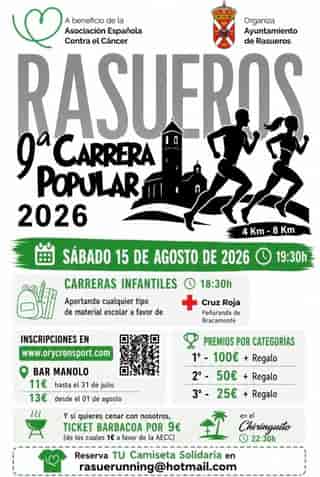 IX Carrera Popular de Rasueros en Rasueros (8km, 4km)