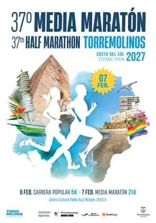 37th Half Marathon Torremolinos en Torremolinos (5km, 21km)