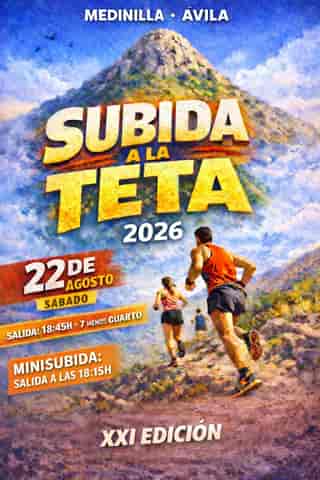 XXI CARRERA SUBIDA POPULAR A LA TETA en Medinilla (6km, 0.2km)