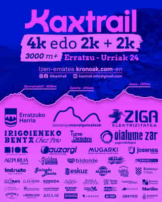 Kaxtrail Mendi Lasterketa en Erratzu (45km, 23km, 22km)