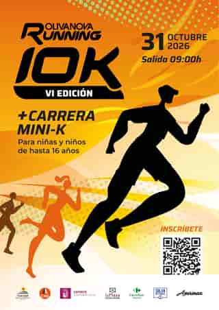 VI OLIVANOVA RUNNING 10K en Oliva (10km, 1km)