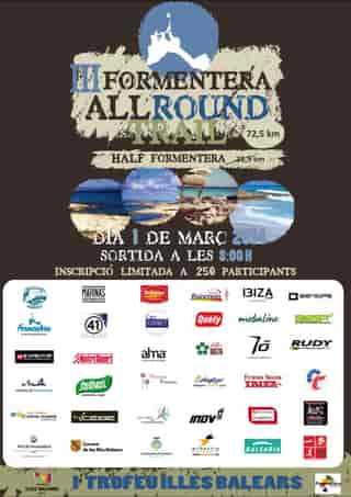 III Formentera All Round Trail 2014 en Formentera, Illes Balears, España (80km, 42km)