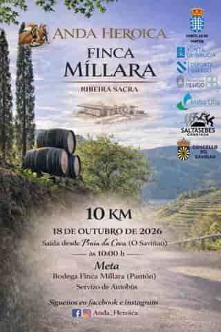 ANDA HEROICA FINCA MILLARA en A Míllara (10km)