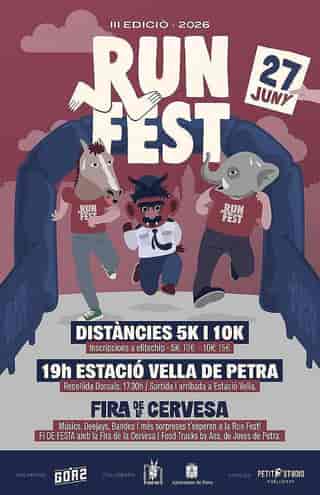 Run Fest 2026 en Petra (5km, 10km)