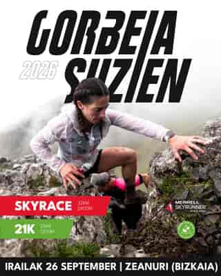 Gorbeia Suzien 2026 Skyrace en Zeanuri (31km)