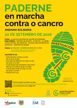 Paderne en marcha contra o cancro en Paderne (5km, 5km)