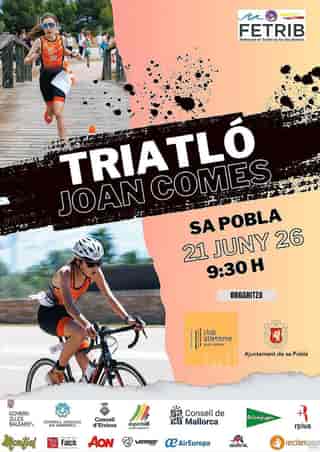 Triatló Joan Comes 2026 en Sa Pobla (7.8km, 4.4km, 2.4km, 0.95km)