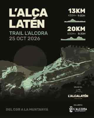 L’ALCALATÉN TRAIL - L’ALCORA 2026 en Alcora (20km, 13km)