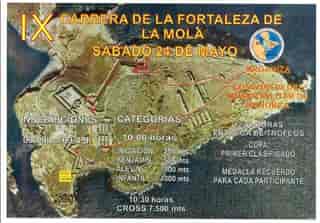 IX Carrera Fortaleza de la Mola 2014 en Maó (5km, 1km)