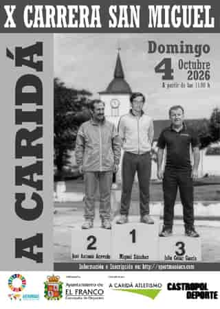 X Carrera San Miguel en La Caridad (6.25km, 0.025km, 0.06km, 0.5km, 0.7km, 1.2km, 3.5km)