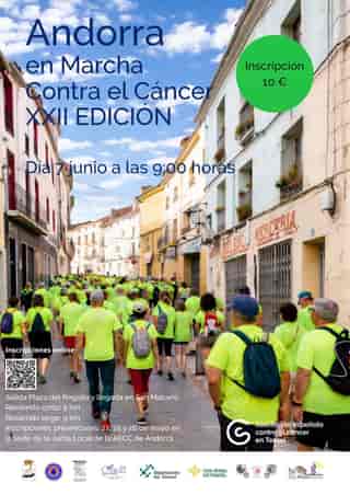 Andorra en Marcha Contra el Cáncer XXII Edición en Andorra (5km, 9km)