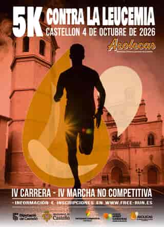 IV 5K SOLIDARIO ASOLECAS - Contra la Leucemia en Castellón de la Plana (5km, 5km)