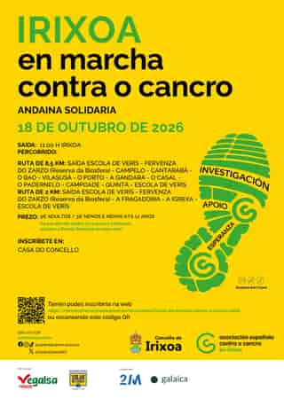 Irixoa en Marcha Contra o Cancro en Irijoa (8.5km, 2km)
