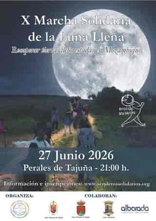 X Marcha Solidaria de la Luna Llena en Perales de Tajuña (10km)