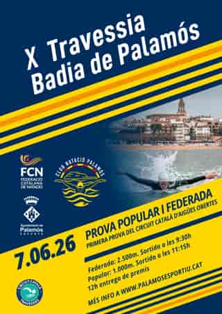 10a Travessia Badia de Palamós en Palamós (1km, 2.5km, 3.5km)