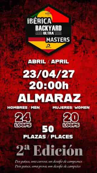 II IBERICA BACKYARD ULTRA MASTERS en Almaraz (6.706km)