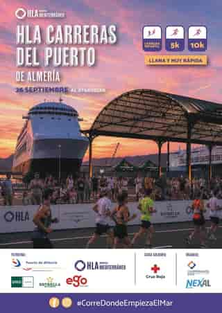 HLA Mediterráneo Carreras del Puerto de Almería 2026 en Almería (10km, 5km, 1km)