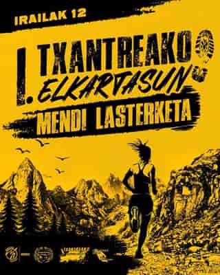 I. Txantreako Elkartasun Mendi Lasterketa en Pamplona (1km)
