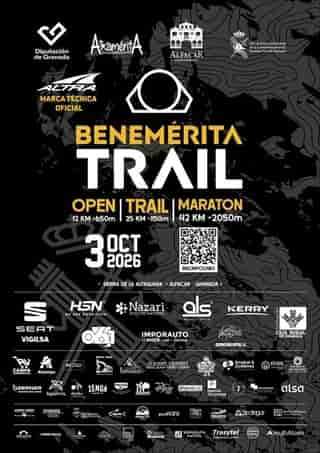 XI BENEMÉRITA TRAIL 2026 en Alfacar (12km, 25km, 42km)
