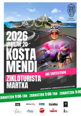 II Kostamendi Zikloturista Martxa en Zarautz (100km)