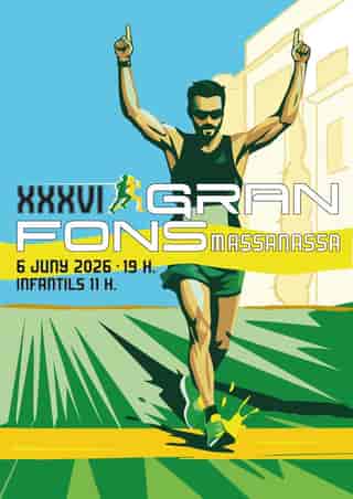 XXXVI Gran Fons de Massanassa en Masanasa (10km, 100m, 540m, 1080m, 1620m, 2160m)