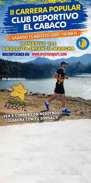 II Carrera Popular El Cabaco en El Cabaco (10km, 2.5km, 2.5km)