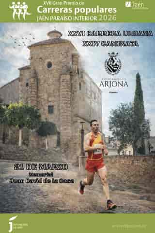 XXVI CARRERA URBANA Y XXIV CAMINATA ARJONA 2026 en Arjona (6.1km, 6.1km, 1km)
