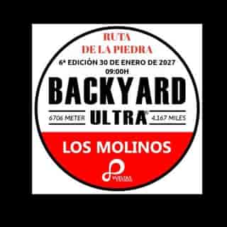6 EDICIÓN BACKYARD ULTRA LOS MOLINOS en Los Molinos, 28460, Madrid, España (100km, 46.942km, 6.706km)