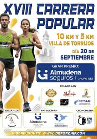 XVIII Carrera Villa de Torrijos "Gran Premio Almudena Seguros – Rodríguez Bahamontes" en Torrijos (10km, 5km, 2.25km, 1.65km, 1.05km, 0.9km, 0.4km, 0.45km, 0.4km)