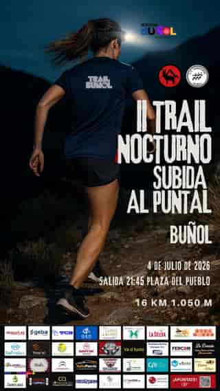II Trail Nocturno Subida al Puntal de la Nevera Buñol en Buñol (16km)
