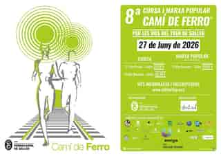 VIII Cursa i Marxa Senderista Camí de Ferro 2026 en Sóller (27km, 13km, 13km)
