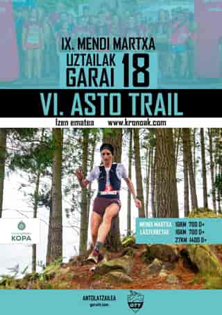 Asto Trail Mendi Lasterketa 2026 en Garai (San Migel) (26km, 16km, 16km, 16km)
