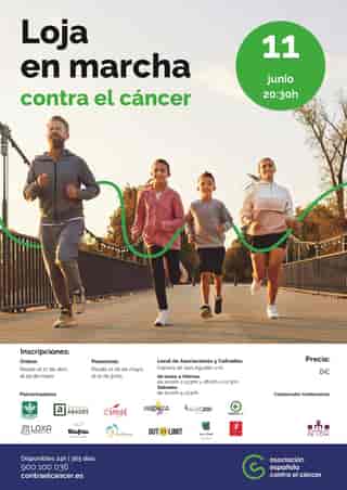 Loja en Marcha contra el Cáncer, XI marcha solidaria contra el cáncer en Loja (4.1km)