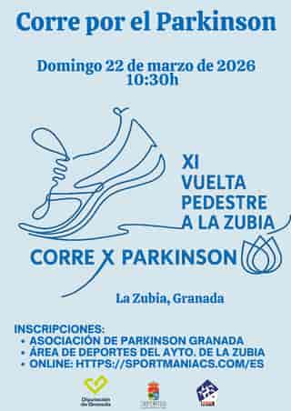 XI VUELTA PEDESTRE A LA ZUBIA "CORRE POR EL PARKINSON" en La Zubia (5.6km, 1.2km, 0.4km)