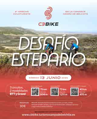 III CB Bike - Desafío Estepario en la Comarca Campo de Belchite en Lécera (60km, 30km)