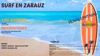 Surf en Zarauz 2026 en Zarautz (1.5hour)