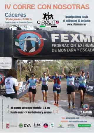 IV Carrera por Montaña Corre con Nosotras en Cáceres (7.5km, 14km, 14km)