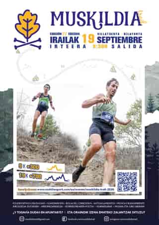 Muskildia Trail en Villatuerta (9km, 19km)