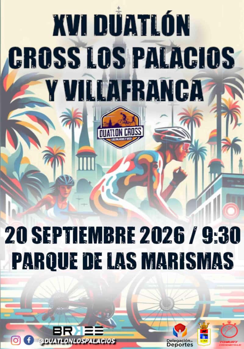 XVI DUATLÓN CROSS LOS PALACIOS Y VILLAFRANCA en Los Palacios y Villafranca (27.5km, 27.5km)