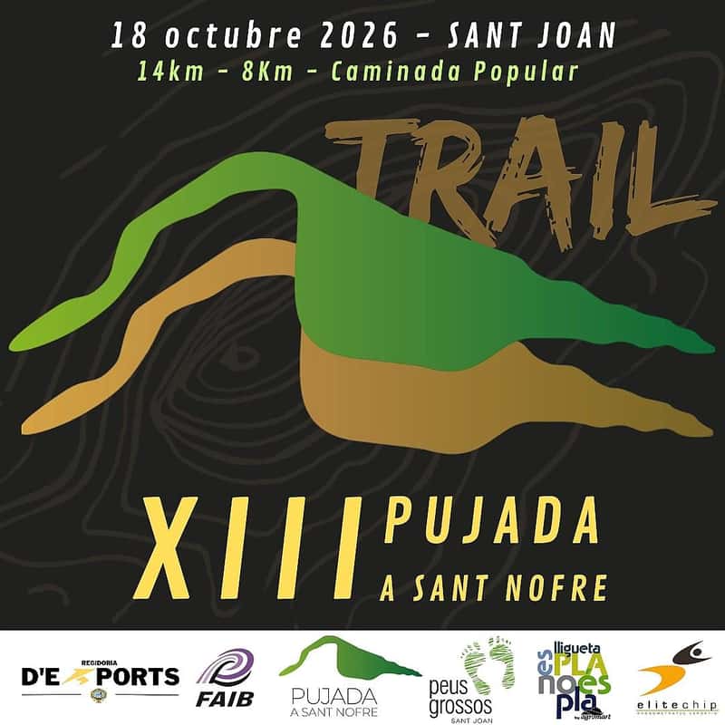 XIII Pujada a Sant Nofre 2026 en Sant Joan (13km, 7km, 5km)