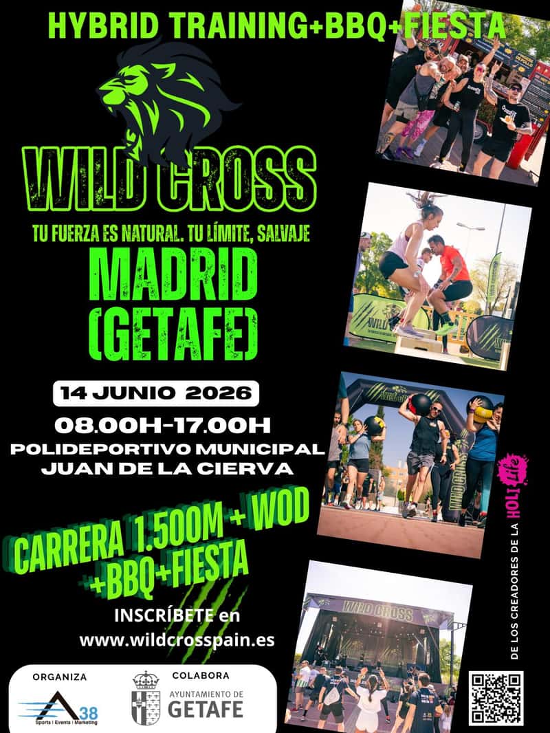 Wild Cross Getafe 2026 en Getafe (1.5km)