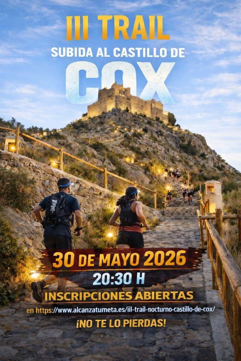 III Trail Nocturno Castillo de Cox en Cox (11km, 7km)