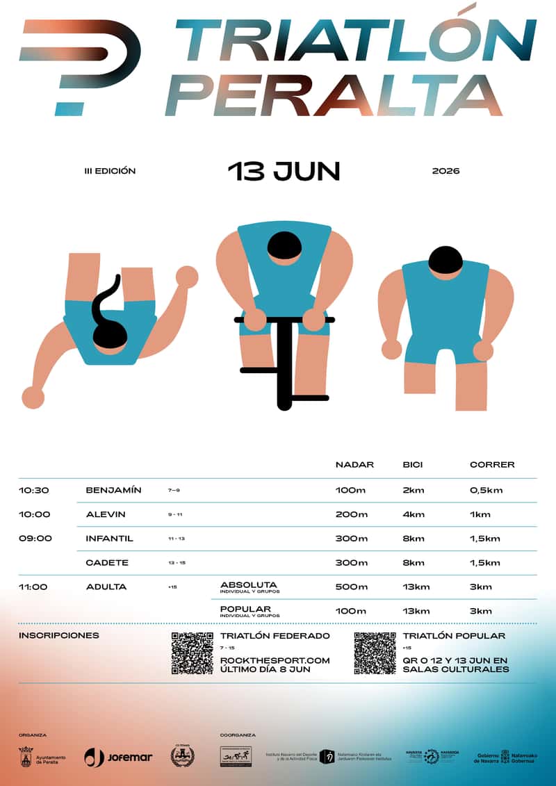 Triatlón Peralta JDN en Peralta (10.8km, 10.8km, 5.2km, 2.6km, 16.5km, 16.1km)