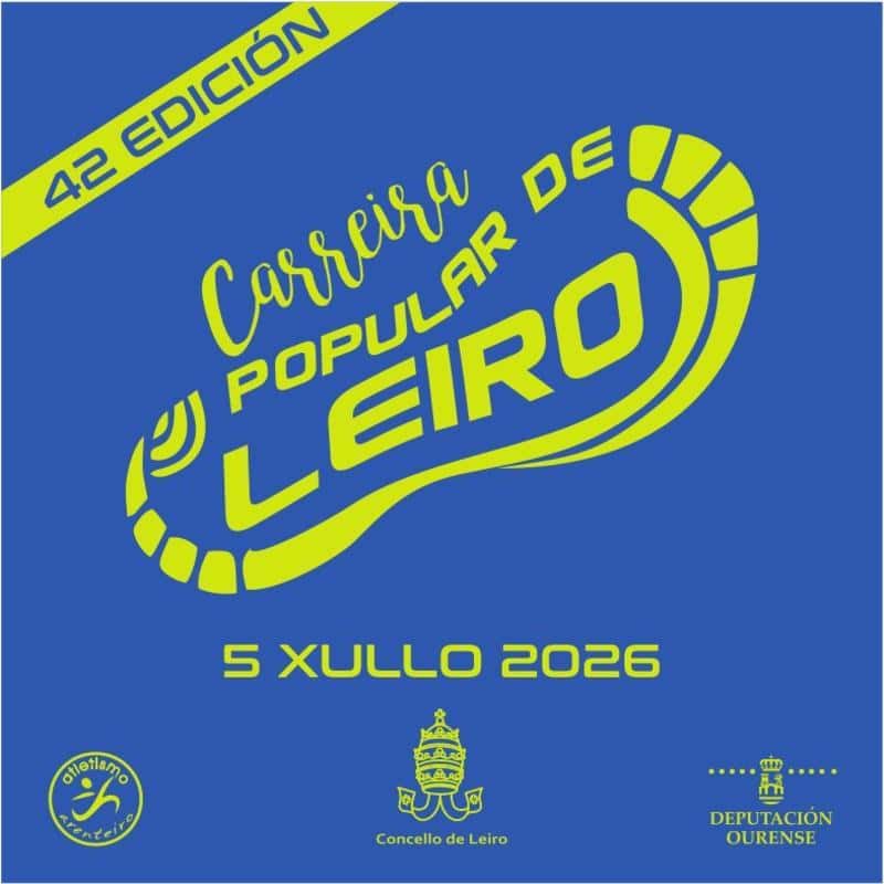 XLII Carreira Popular de Leiro en Leiro (10km, 5km, 2km, 1.2km, 700m, 250m)