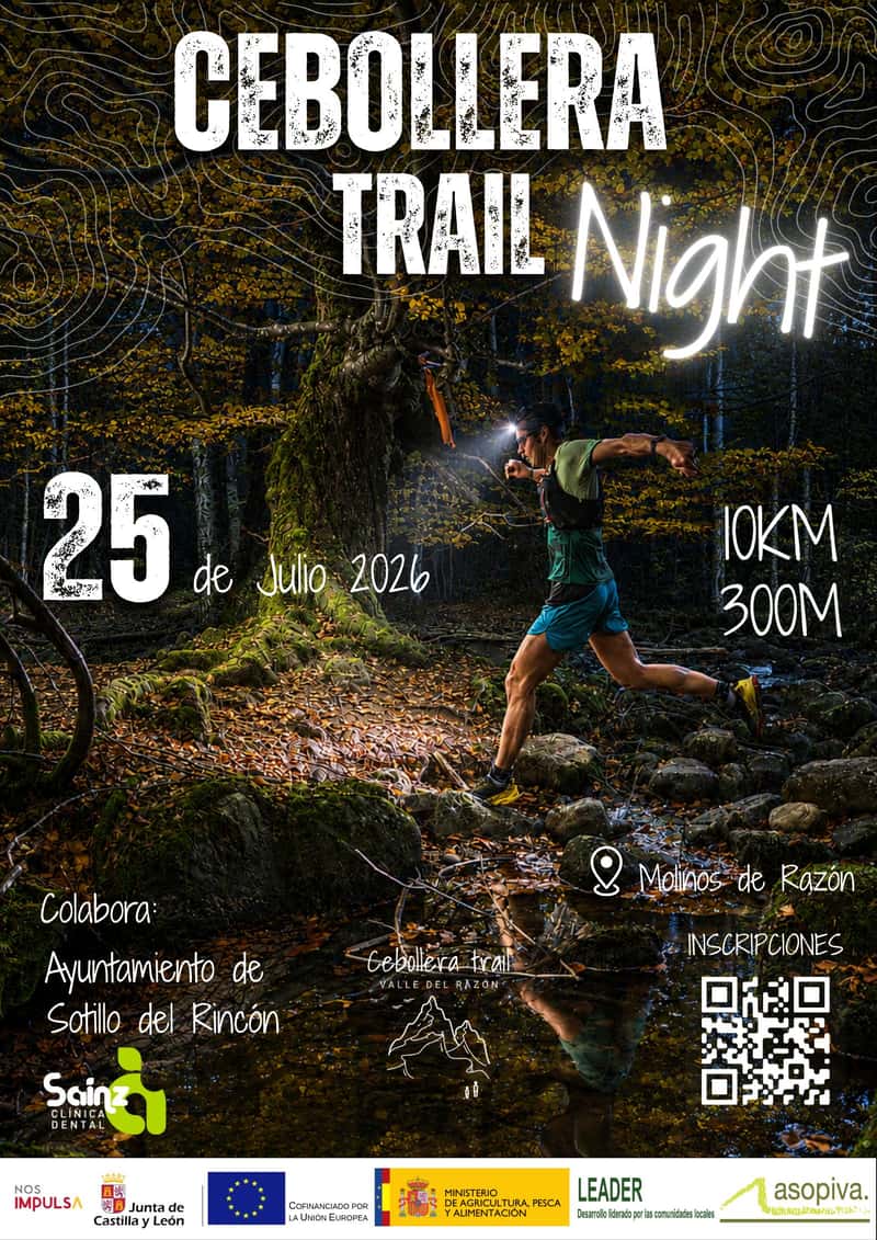 CEBOLLERA NIGHT TRAIL en Molinos de Razón (10km)