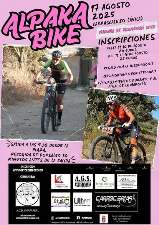 Marcha MTB AlpakaBike 2025 en Carrascalejo (40km)
