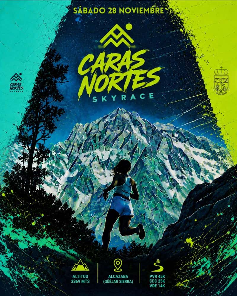 Caras Nortes Skyrace en Güejar Sierra (45km, 45km, 24km, 14km)