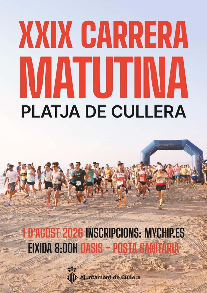 XXIX Carrera Matutina a la Playa de Cullera en Cullera (7km)