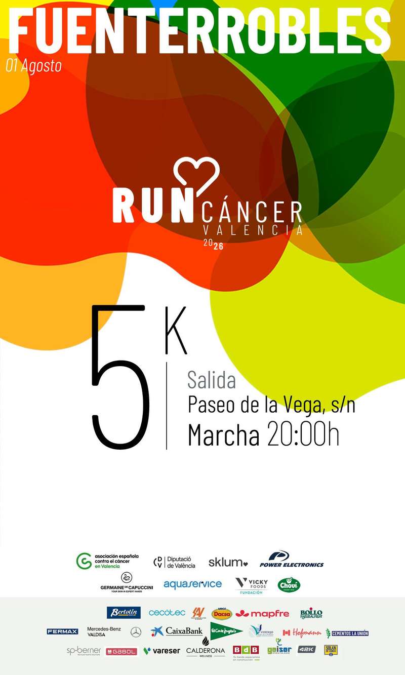 Fuenterrobles RunCáncer Valencia 2026 en Fuenterrobles (5km)